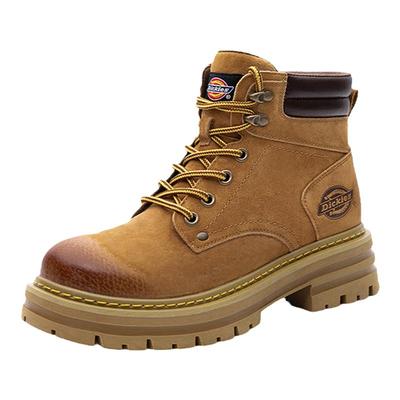 Dickies马丁靴女厚底增高大黄靴