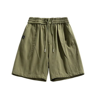 it：fivecm美式户外徒步速干短裤男夏薄款冰丝休闲运动纯棉五分裤