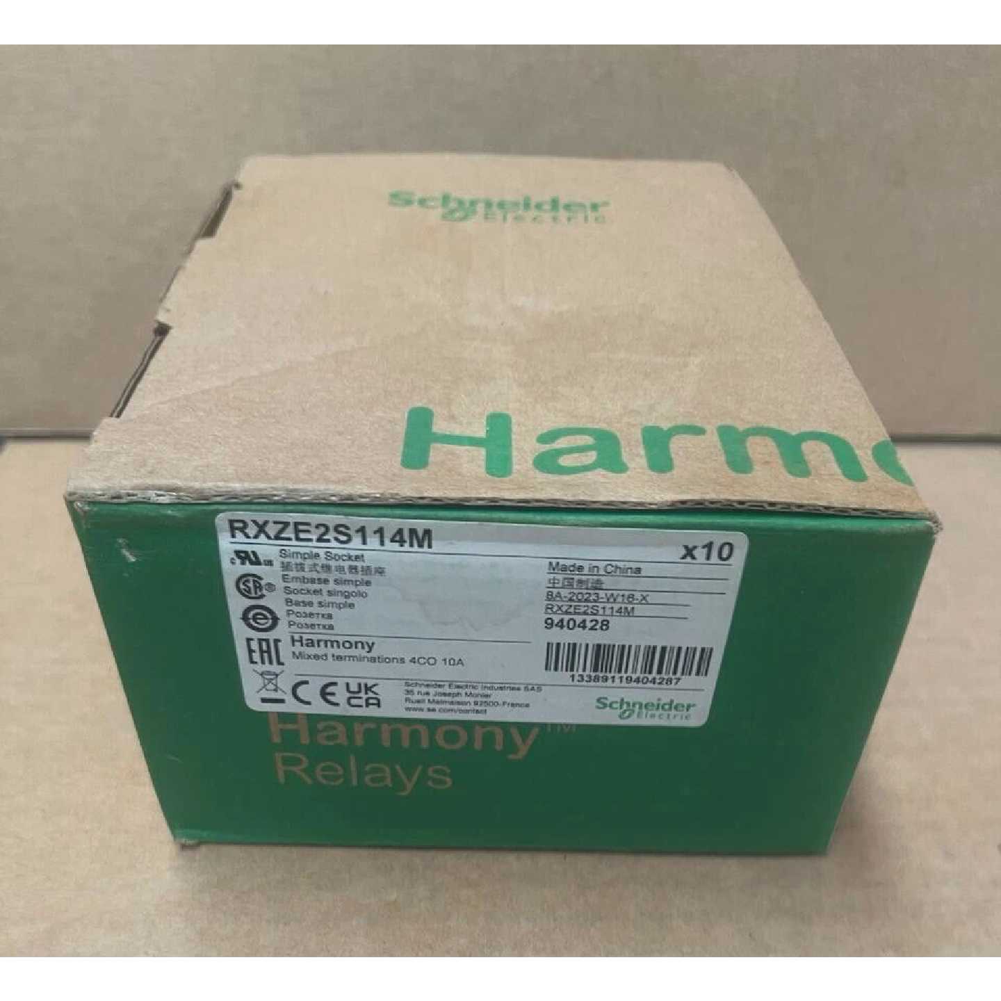 10 Pieces Schneider Electric Harmony  RXZE2S114M  Simple Soc图片