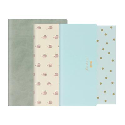 marks妈妈扇形收纳花纹12月手帐