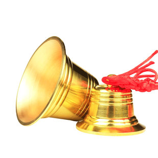 铜铃铛挂件纯铜挂门铜钟风铃大小号工艺品挂饰客厅家居装饰品摆件