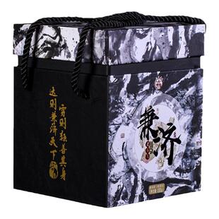 八角亭2019年兼济老茶头普洱熟茶五年陈布朗古树茶发酵500g礼盒