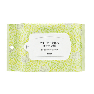 duskin日本进口加厚一次性抽取式厨房去油懒人麻布抹布强去污纸