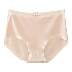 加肥加大纯棉内裤女高腰大码300斤200斤胖mm孕妇包臀收腹女士短裤