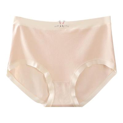 加肥加大纯棉内裤女高腰大码300