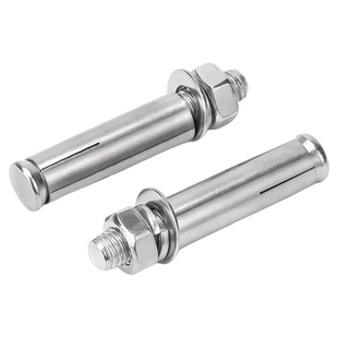 304不锈钢膨胀螺丝螺栓加长拉爆膨胀管钉外管大全M6M8M10M12国标