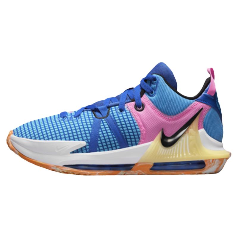 Nike LeBron Witness 7 EP蓝粉耐磨透气低帮篮球鞋DM1122-400