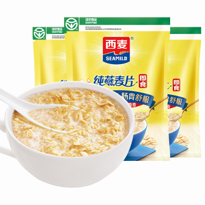 西麦燕麦片1000g*2袋冲泡即食