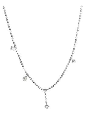 LLYUN S925纯银水滴流苏项链2025新款爆款轻奢高级颈链小众锁骨链