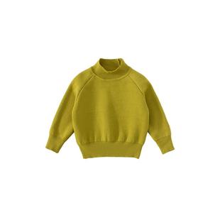 儿童毛衣男童秋装女童上衣秋冬宝宝打底衫小童针织衫冬装衣服童装