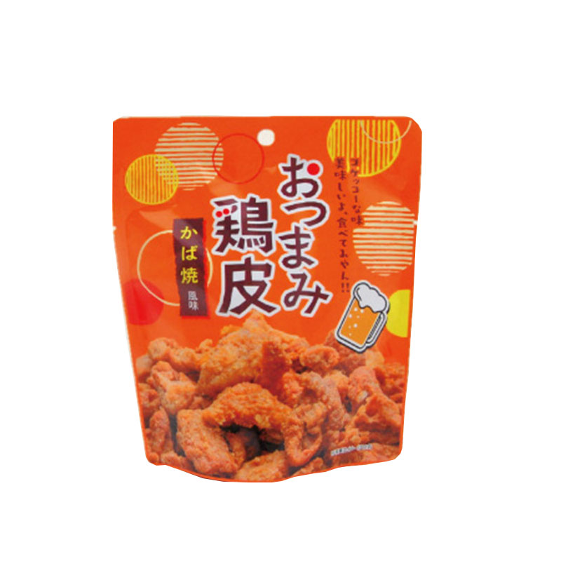 日本休闲零食烤鱼串味炸鸡皮日式
