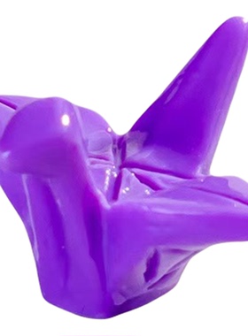 日式微景观彩色千纸鹤家居小摆件