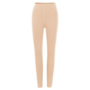 德绒自发热保暖裤女冬高腰羊绒蚕丝线裤打底衬裤加绒毛裤内穿秋裤