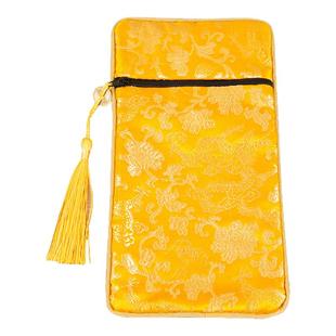 高档包经书袋子大小号收纳布袋加厚装经书袋佛径袋便携双层法宝袋