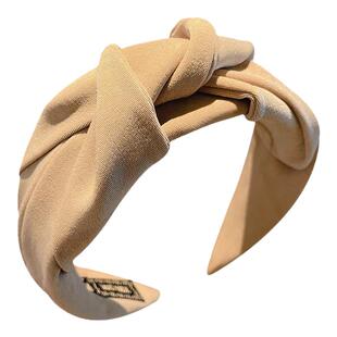 高级感高颅顶发箍女网红2025新款发带洗脸头箍女款宽边压发卡头饰