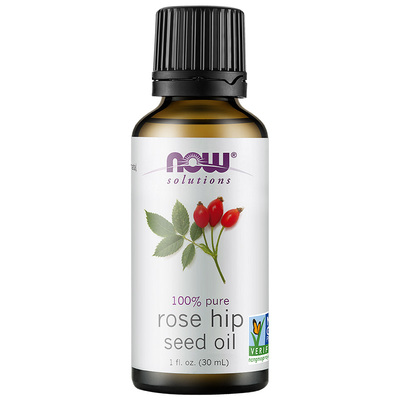 NOW玫瑰果油30ml面部身体护理