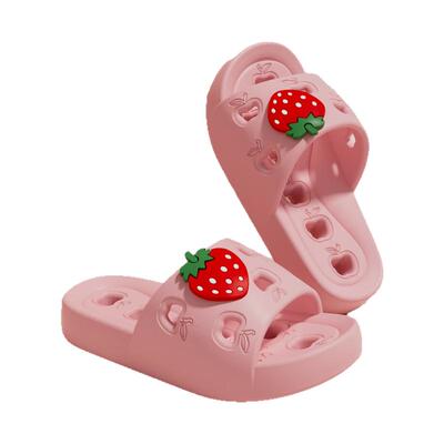 儿童浴室洗澡漏水防滑拖鞋