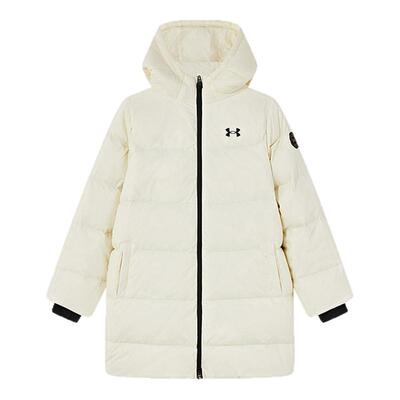 安德玛羽绒服中长款学生百搭外套