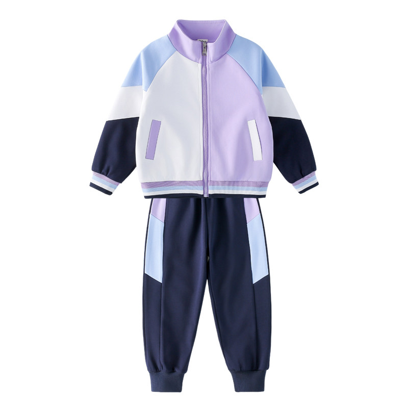小学生校服春秋装一年级三件套儿童班服学院风运动套装幼儿园园服