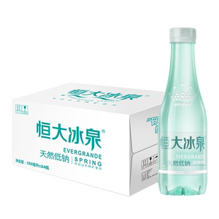 恒大冰泉长白山饮用天然低钠矿泉水弱碱性小瓶办公会议
