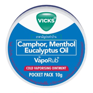 菲律宾原装进口VICKS VapoRub薄荷膏蚊虫叮咬宝宝鼻塞10g装