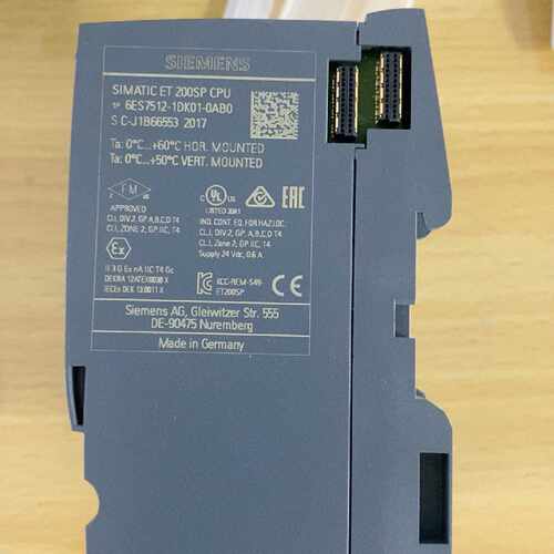 询价-SIMATIC ET 200SP CPU模块，型号6E