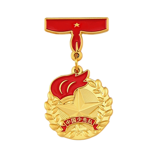 一星章二星章三星章少先队员徽章红领巾奖章争章手册集体星级章基础章印章收纳盒子定制特色章小学生勋章套装