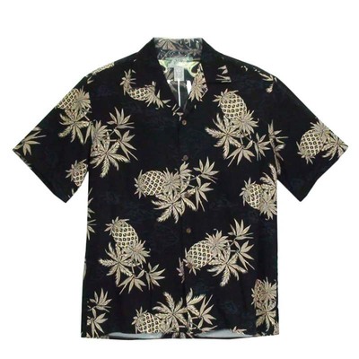 正品美国夏威夷衬衫古巴领短袖