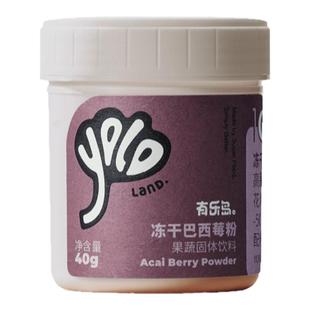 有乐岛/冻干巴西莓粉 巴西进口acai含花青素果蔬粉