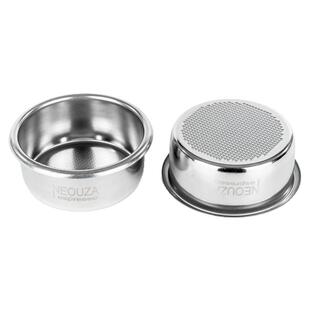 NEOUZA新泽意式咖啡机粉碗54mm单份双份滤篮不锈钢