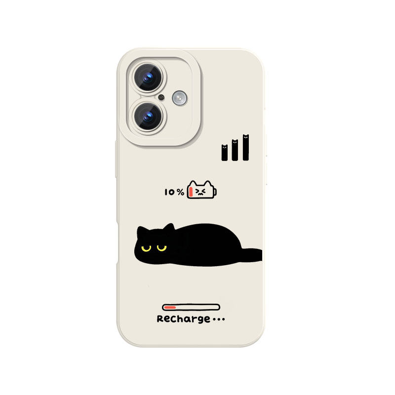 充电黑猫情侣周边卡通猫咪