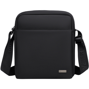 威尔伦2025新款男士斜挎包男款单肩包休闲男包高级感牛津布小背包