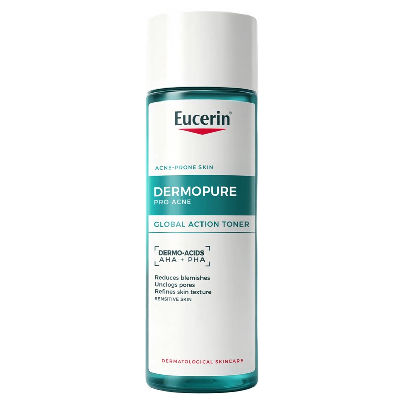 EUCERIN/优色林清痘净颜爽肤水200ml祛痘清洁保湿卸妆舒缓控油