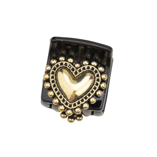 蝴蝶结黑色小抓夹女高级感刘海发夹女前额小夹子桃心侧边发夹发抓