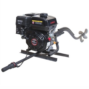 马发7.5p-15P螺旋桨杆子隆鑫船外机汽油机直杆架子弯杆双杆船挂机