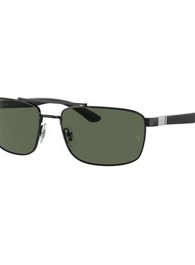 RayBan雷朋太阳镜长方形眼镜男女款眼镜潮酷眼镜时尚墨镜0RB3737
