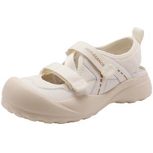 周雨彤同款百丽厚底老爹鞋休闲运动鞋凉鞋罗马凉鞋涉水鞋B2V1DBH4