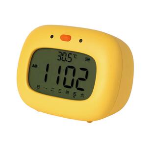 闹钟学生专用起床神器儿童男孩女孩计时器两用电子时钟带夜灯温度