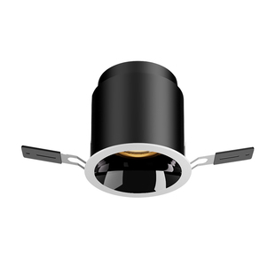 防眩护眼罗拉筒灯55开孔嵌入式全光谱高显指led家用简约无主灯