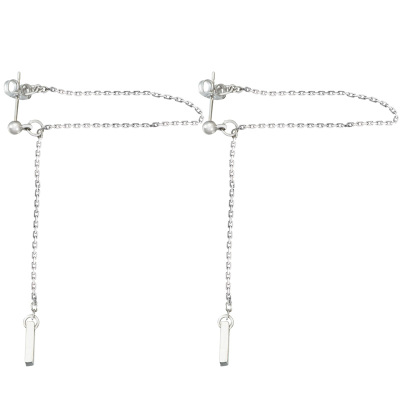 原创简约双层超仙流苏百搭耳线