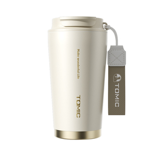 tomic特美刻随行咖啡杯便携出行316不锈钢水杯高级感轻奢保温杯女