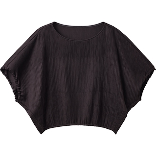 播商场同款气质白色醋酸衬衫女夏季新款法式短袖上衣BDS2HD2267