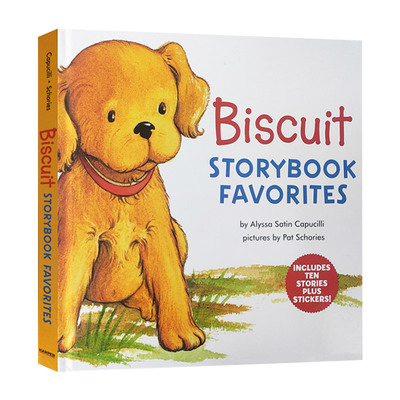 英文原版 Biscuit Storybook Favorites 小饼干狗10个故事合集 I Can Read 儿童英语启蒙绘本分级读物 英文版 进口英语原版书籍