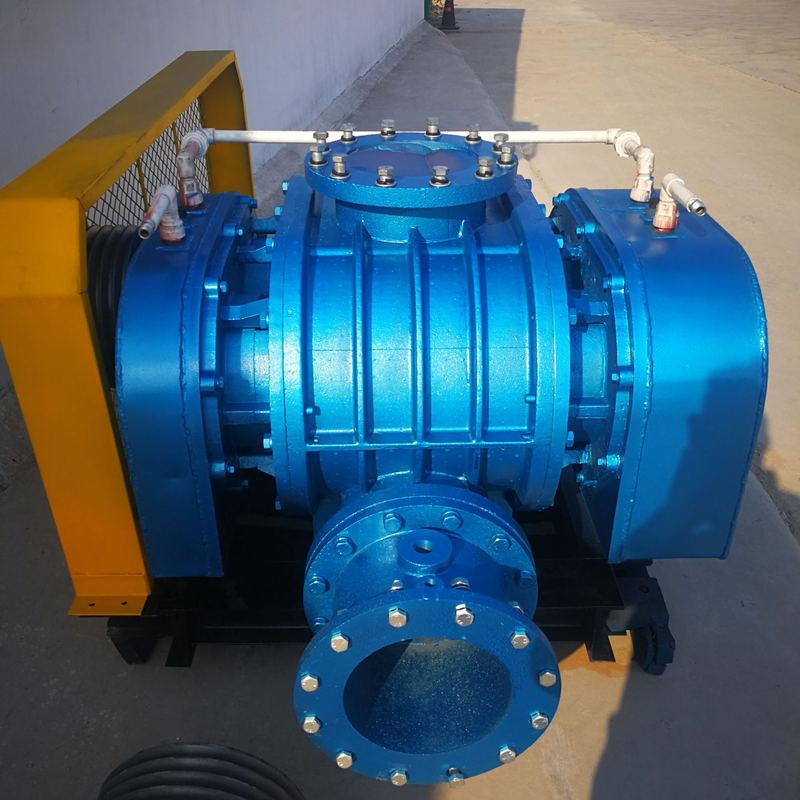 三叶罗茨风机鱼塘增氧气力输送用低噪音高效节能曝气机罗茨风机