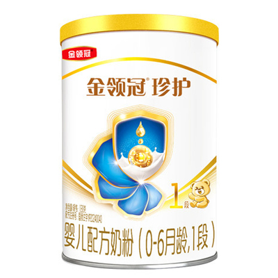 伊利金领冠珍护1段130g小罐装