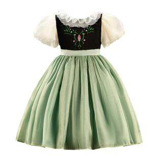 D.Bkyer童话女童夏季安娜公主裙子爱莎网纱连衣裙生日礼服裙子夏