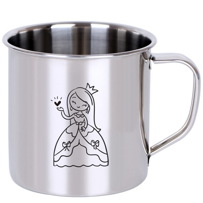 高7cm幼儿园316不锈钢水杯