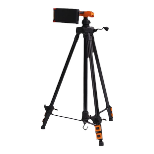 青竹画架手机平板支架款美术生专用画画架子支架式托盘金属铝合金可折叠写生画板素描工具套装三角架展示架