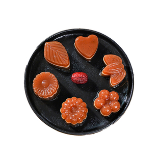 椰汁红枣糕原枣浆心形蒸糕广式早茶楼点心甜品半成品冷冻乔拜恩