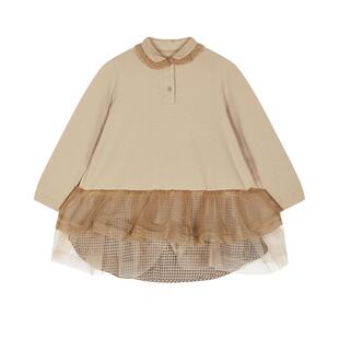 [秀场同款]新款江南布衣童装长袖连衣裙设计感25秋女童jnbybyjnby